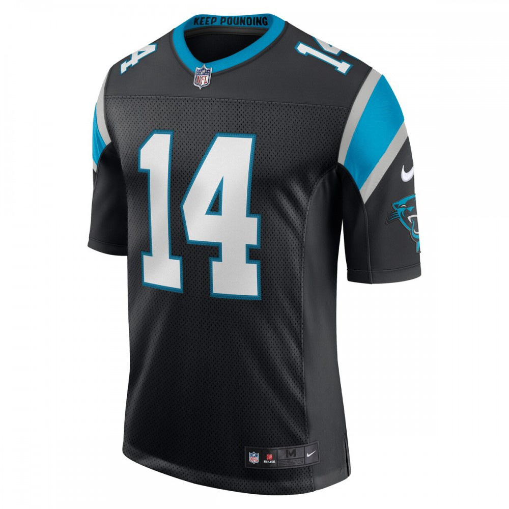 Sam Darnold Carolina Panthers Nike Vapor Limited Jersey - Black-GridironStore